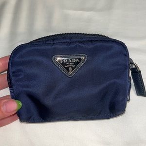 NEVER USED Prada nylon wallet/coin purse